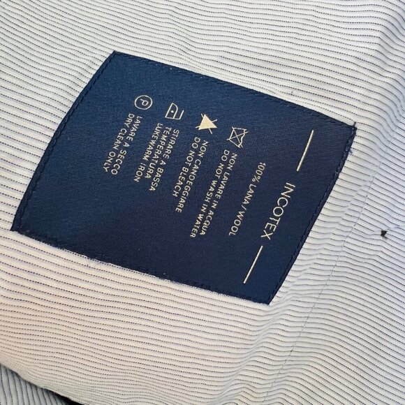 Incotex Men Super 100s Wool dress pants, Size 34 - Picture 15 of 16